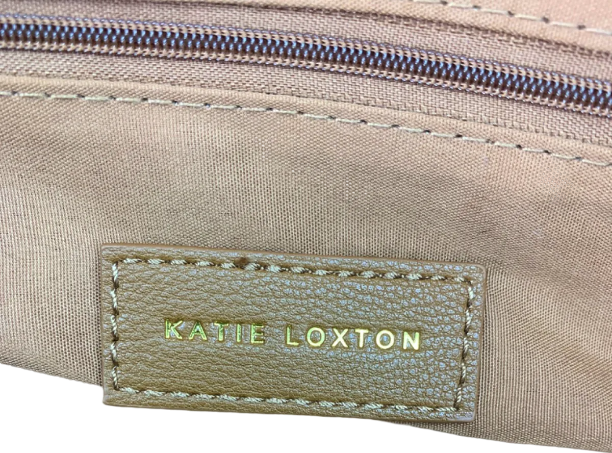 Katie Loxton Tan Weekend Bag Personalised ‘GW’