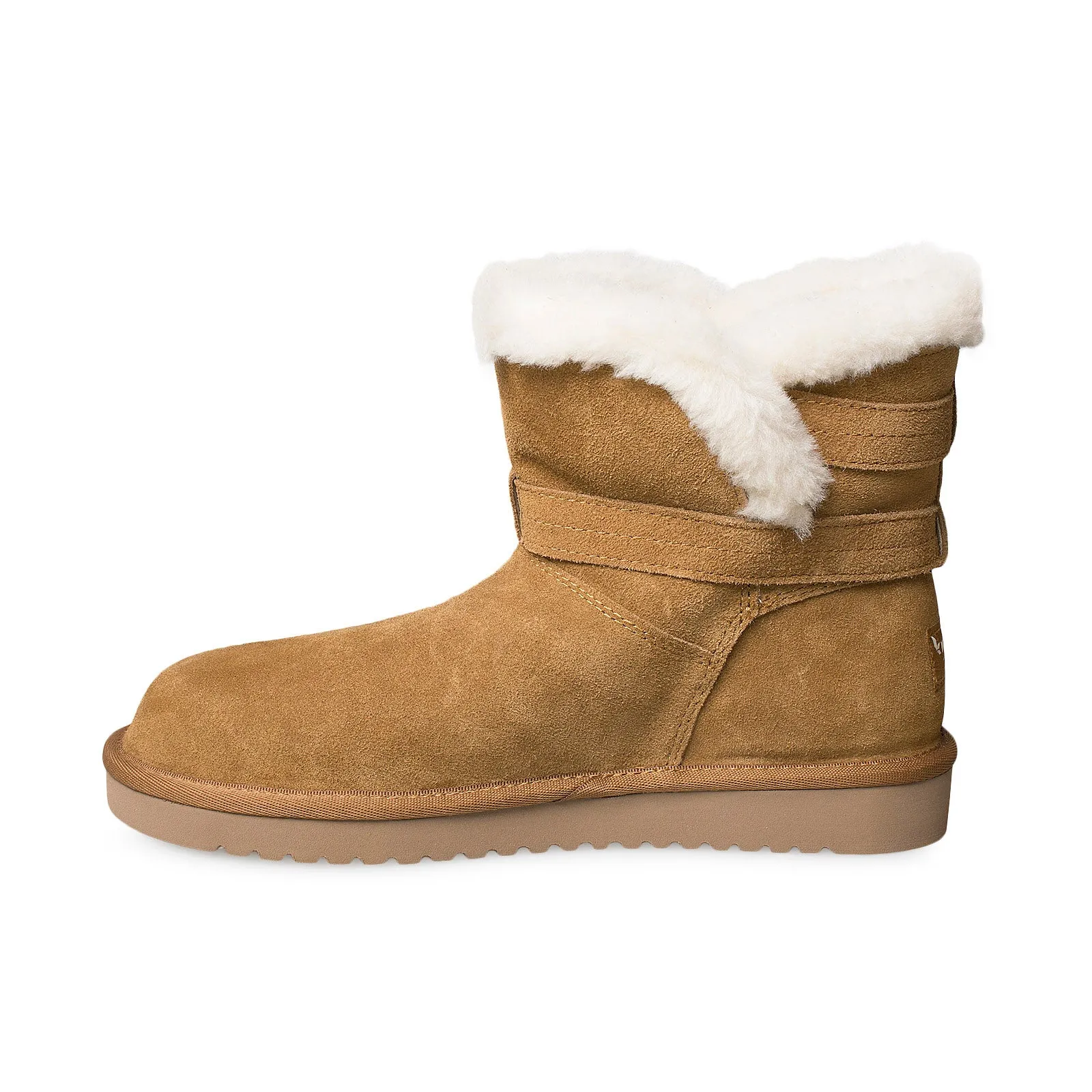 Koolaburra By UGG Delene Mini Chestnut Boots - Women's