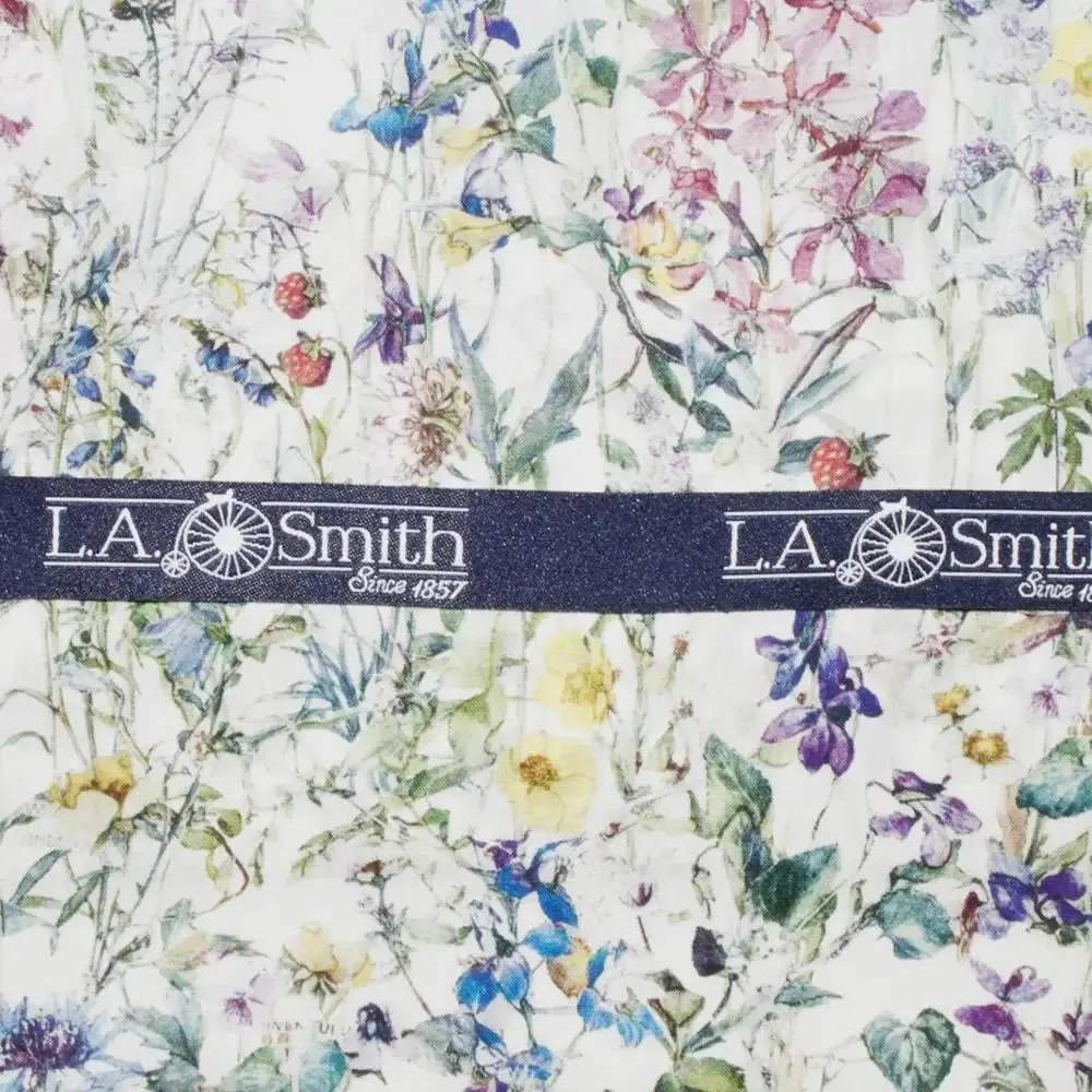 L A Smith Blue Hank Made With Liberty Fabric