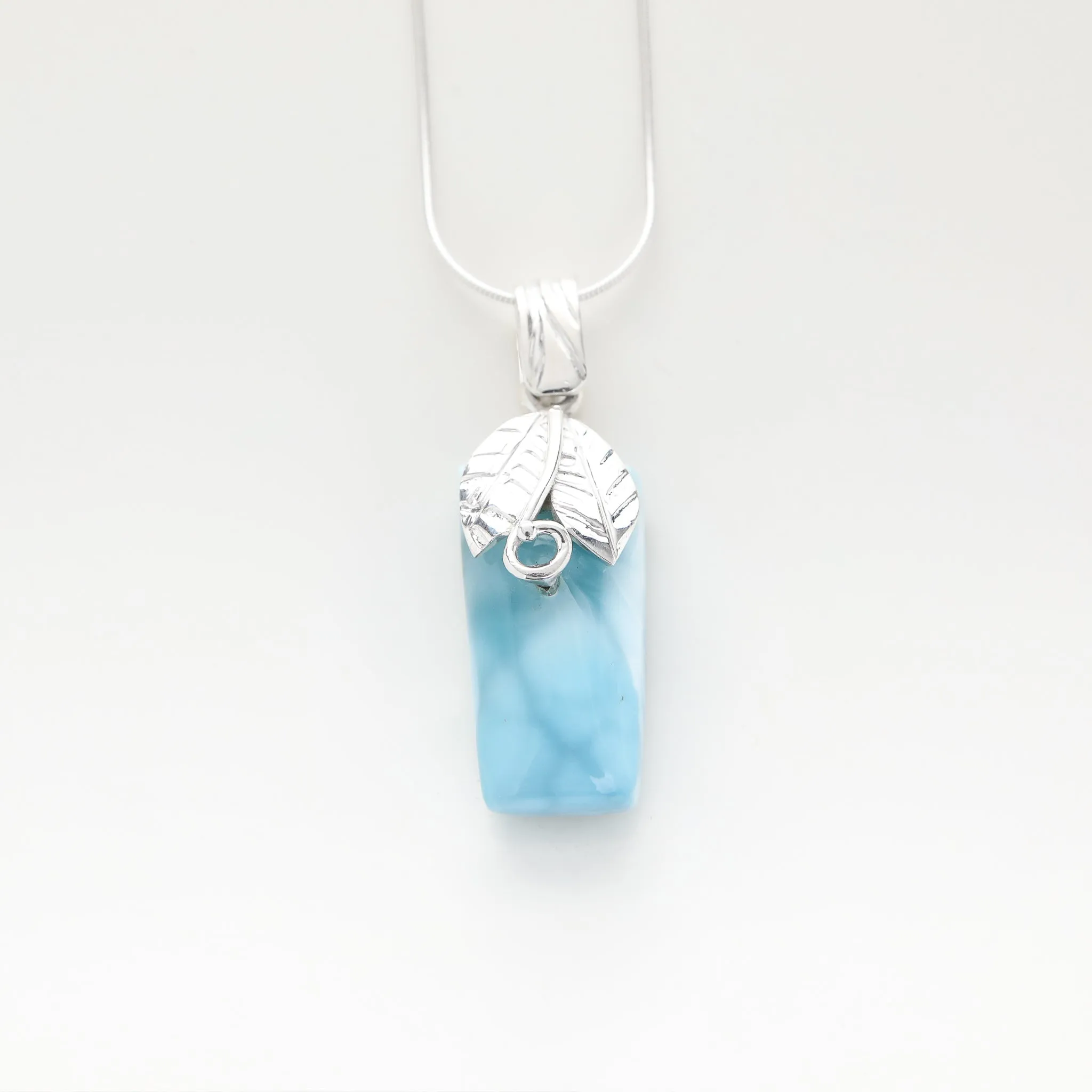 Larimar Pendant Clover