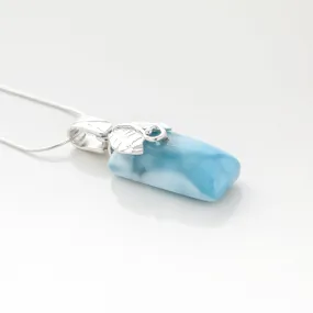 Larimar Pendant Clover