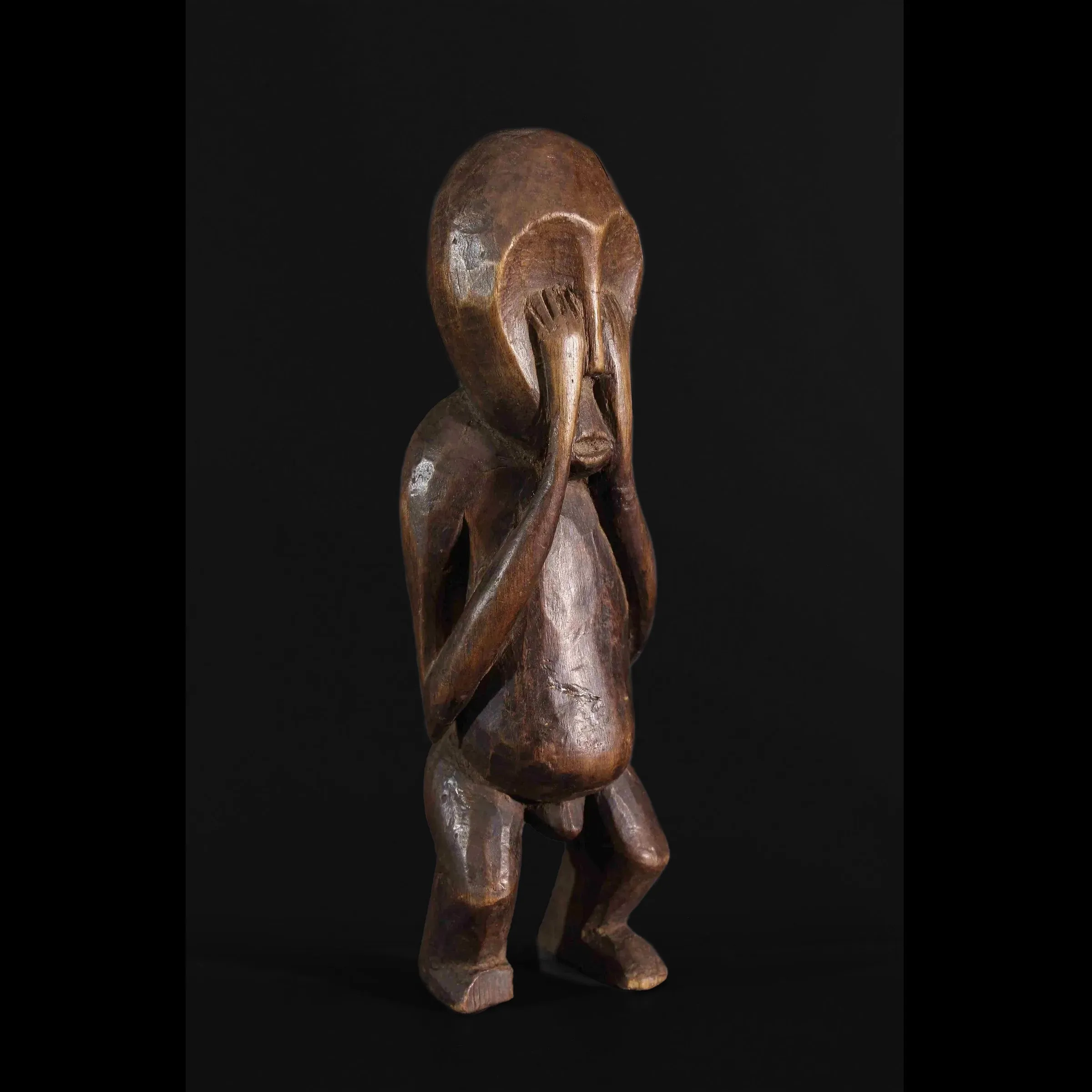 Lega Bwami Wooden Figure, Congo #16