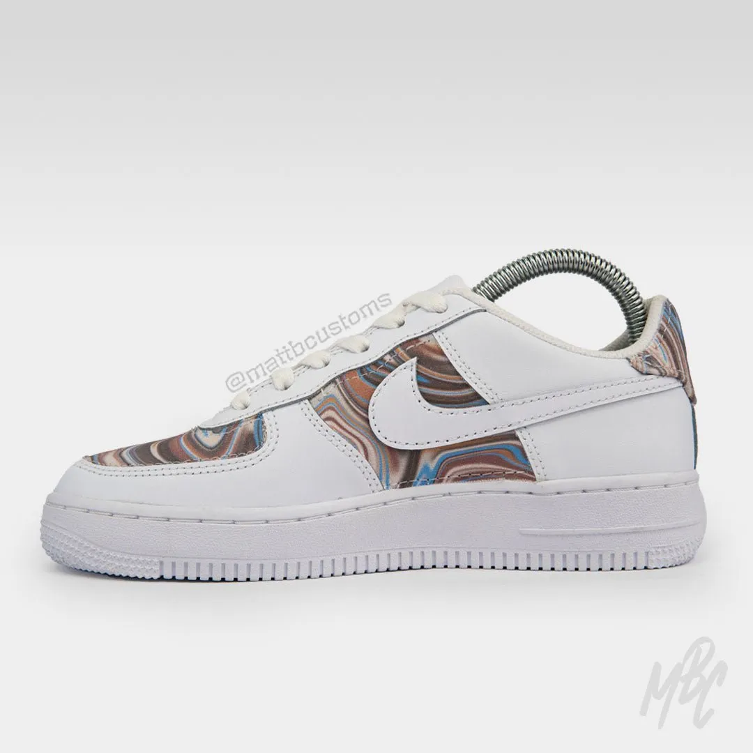 Liquid Marble - Air Force 1 Custom