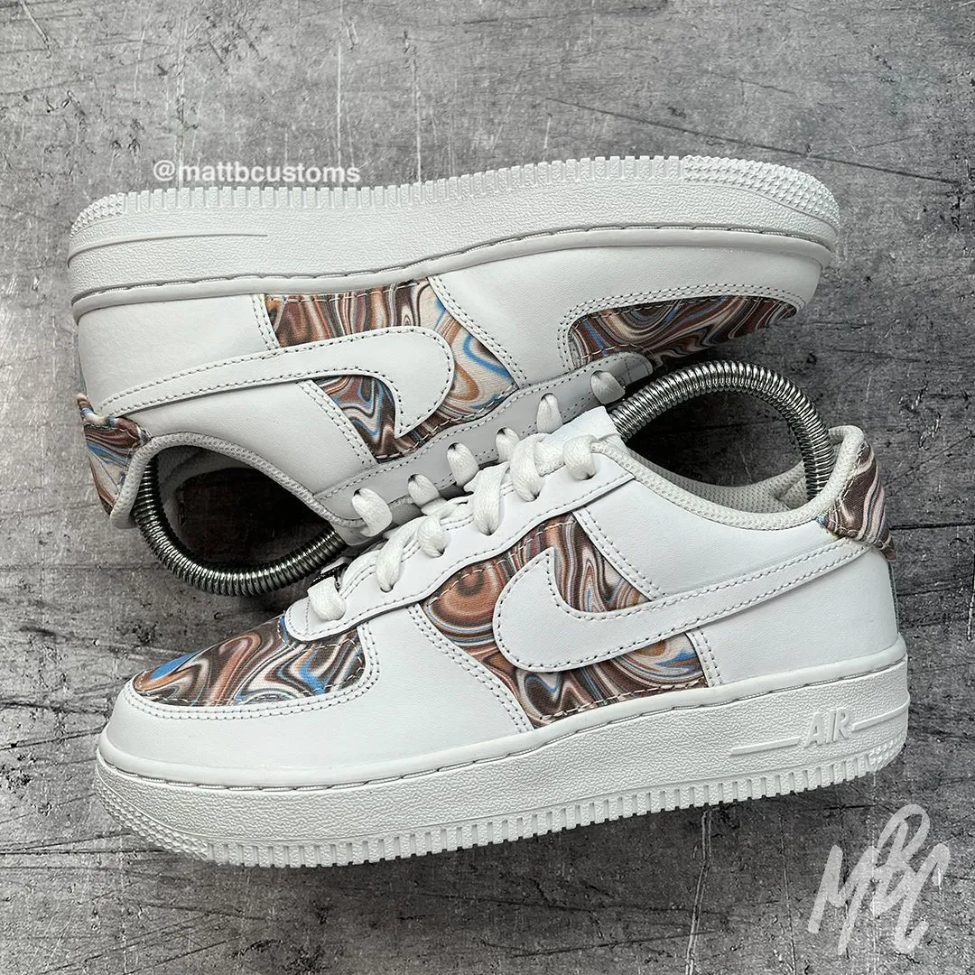 Liquid Marble - Air Force 1 Custom