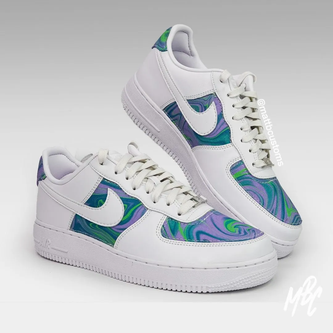 Liquid Marble - Air Force 1 Custom