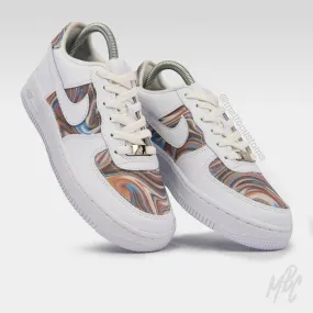 Liquid Marble - Air Force 1 Custom