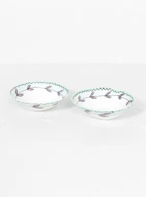 Low Bowl M Blossom Milk Set