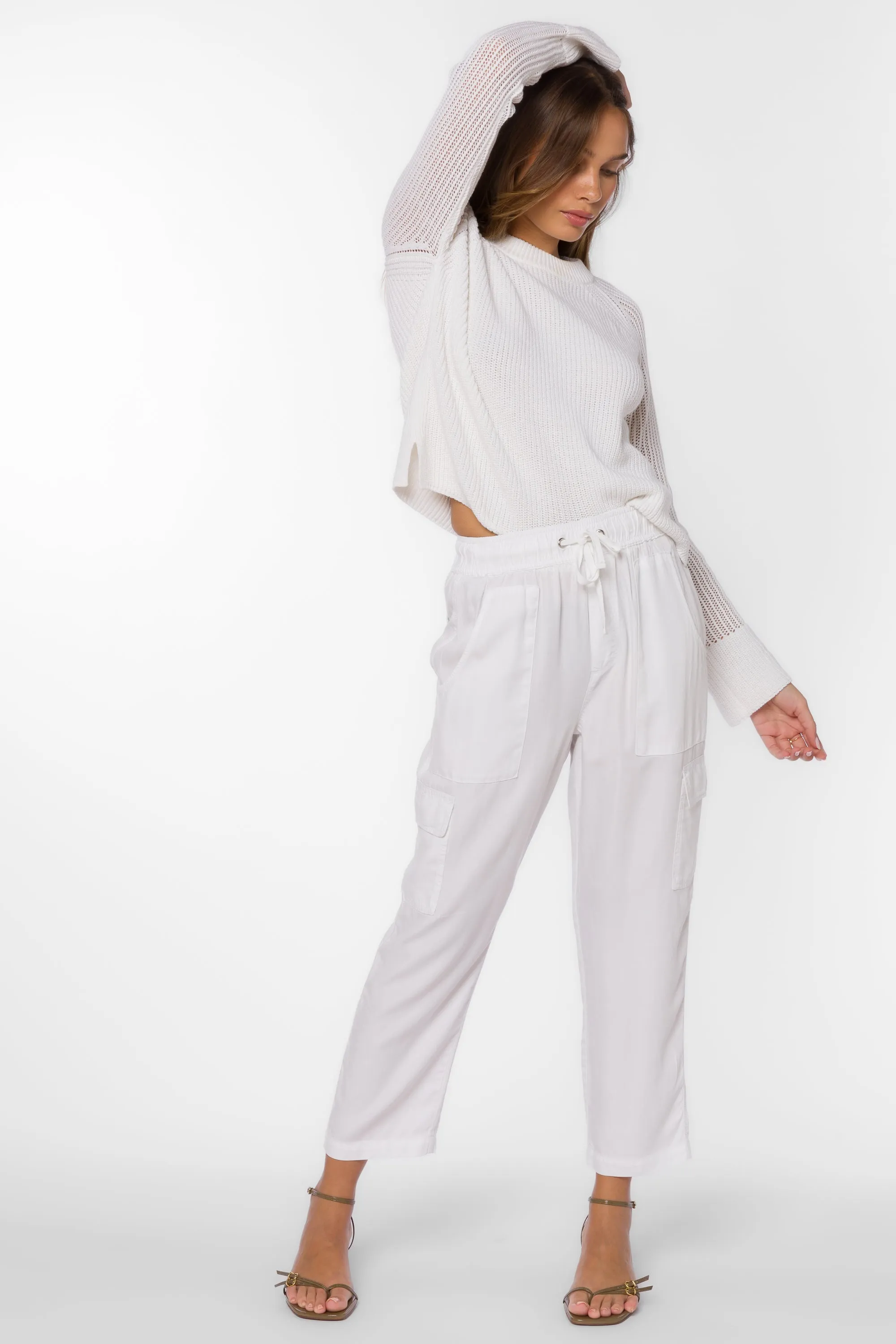 Lunay White Pants