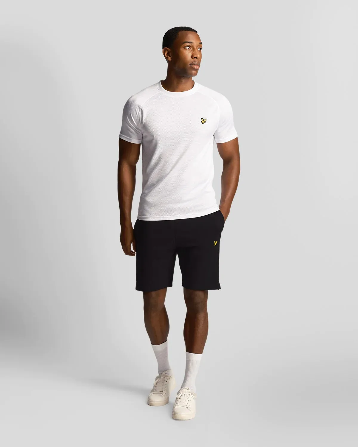 Lyle & Scott Mens Sweat Jogger Shorts