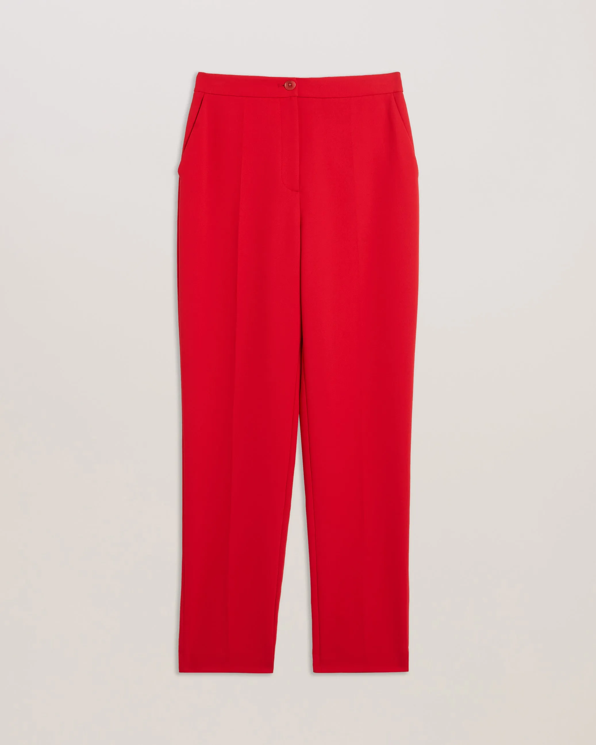 Manattl Tapered Tailored Trouser Red