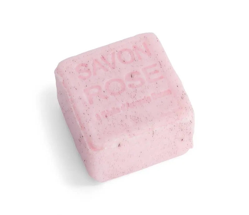 Matre Savonitto Rose Exfoliating Cube Soap