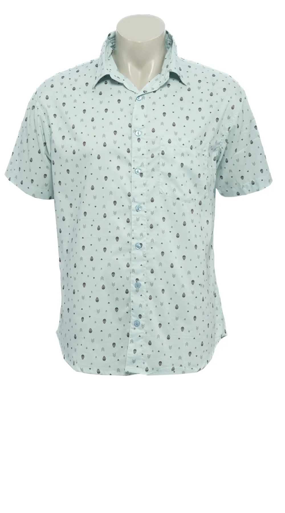 Men's Camino Shirt - skulls - cotton