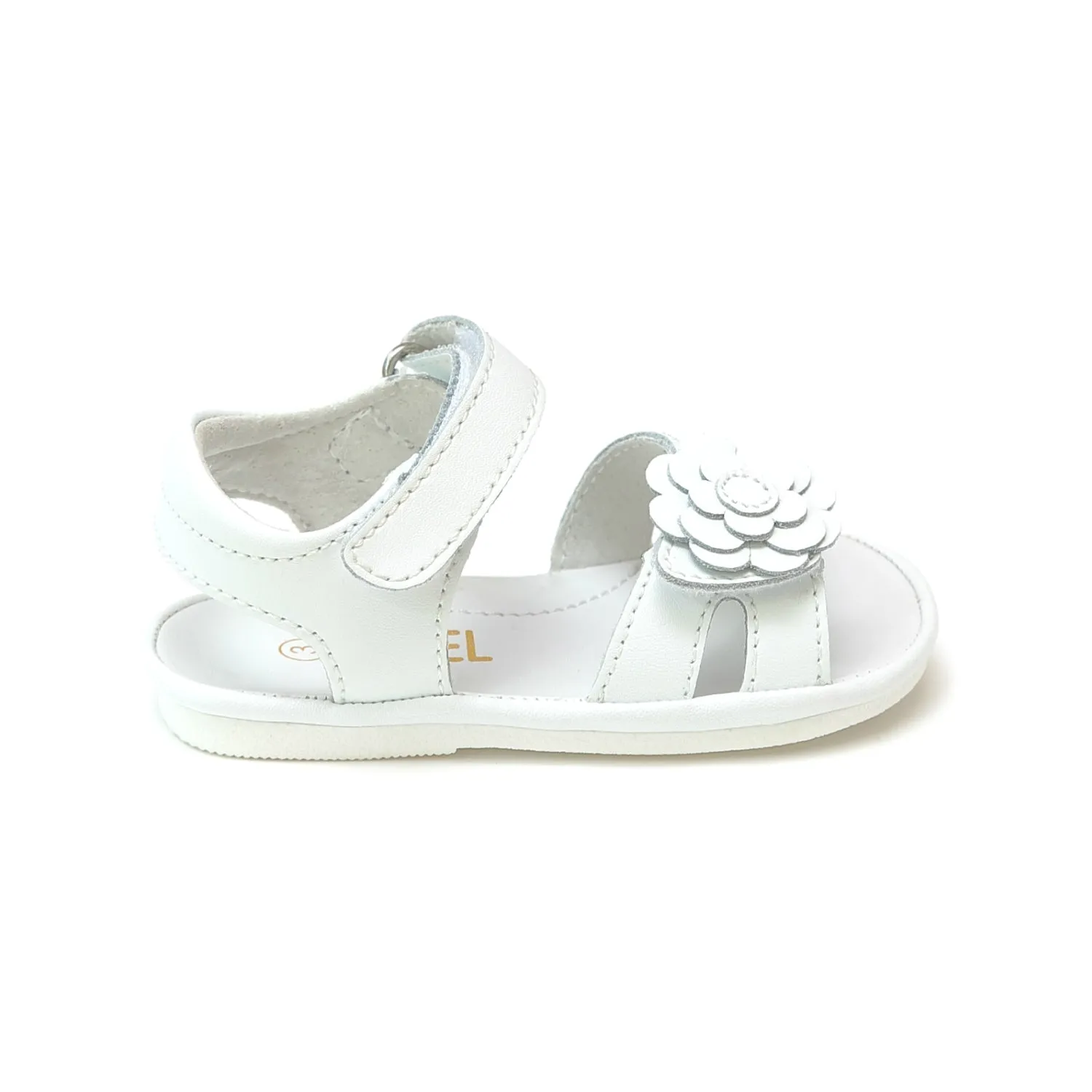 Mila Flower Cutout Sandal (Baby)