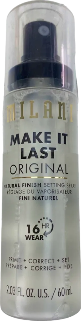 Milani Make It Last Original Natural Finish Setting Spray 60ml