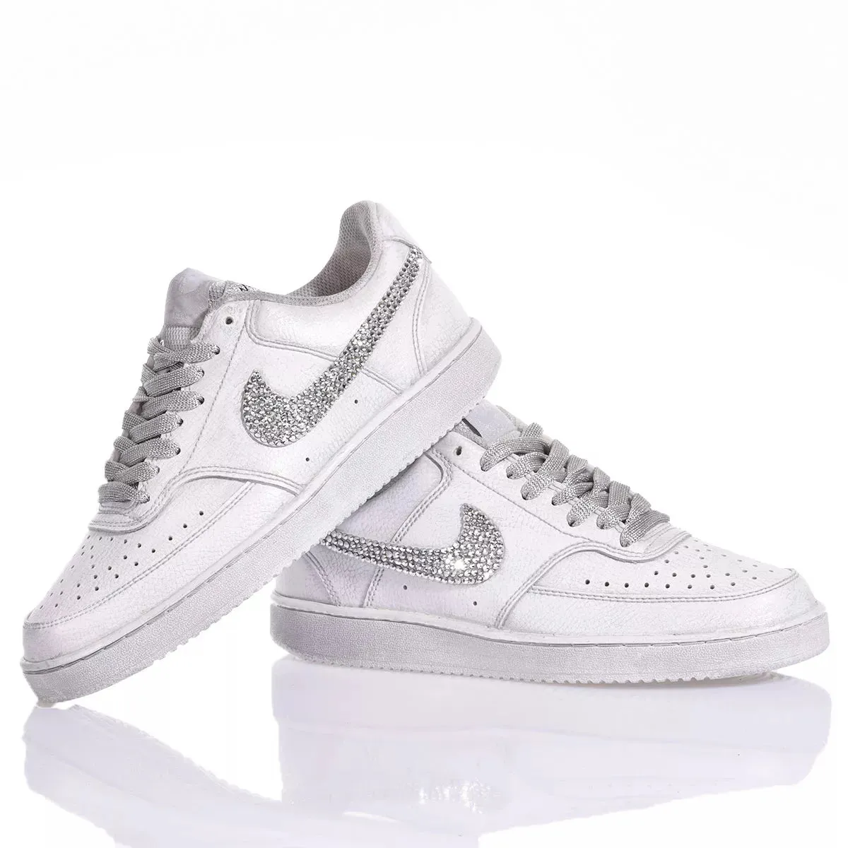 Nike Washed Silver (Custom Sneaker)