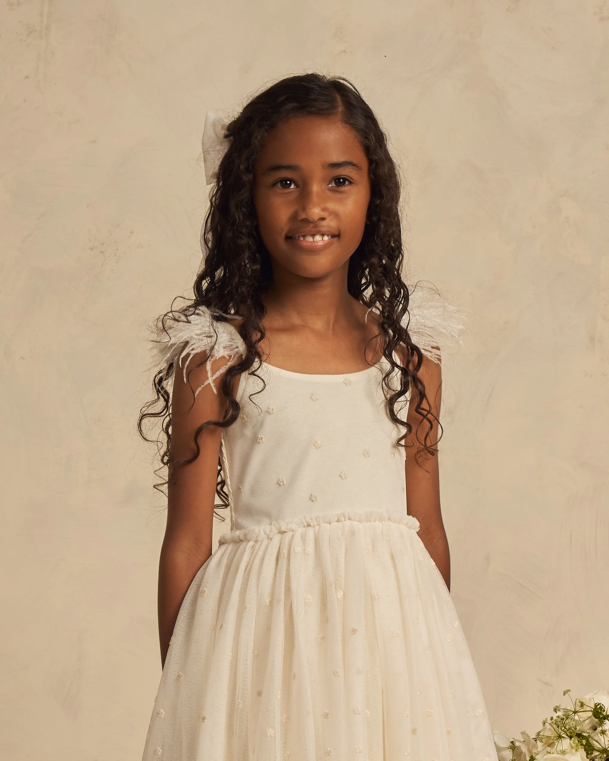 Noralee Poppy Dress in Ivory