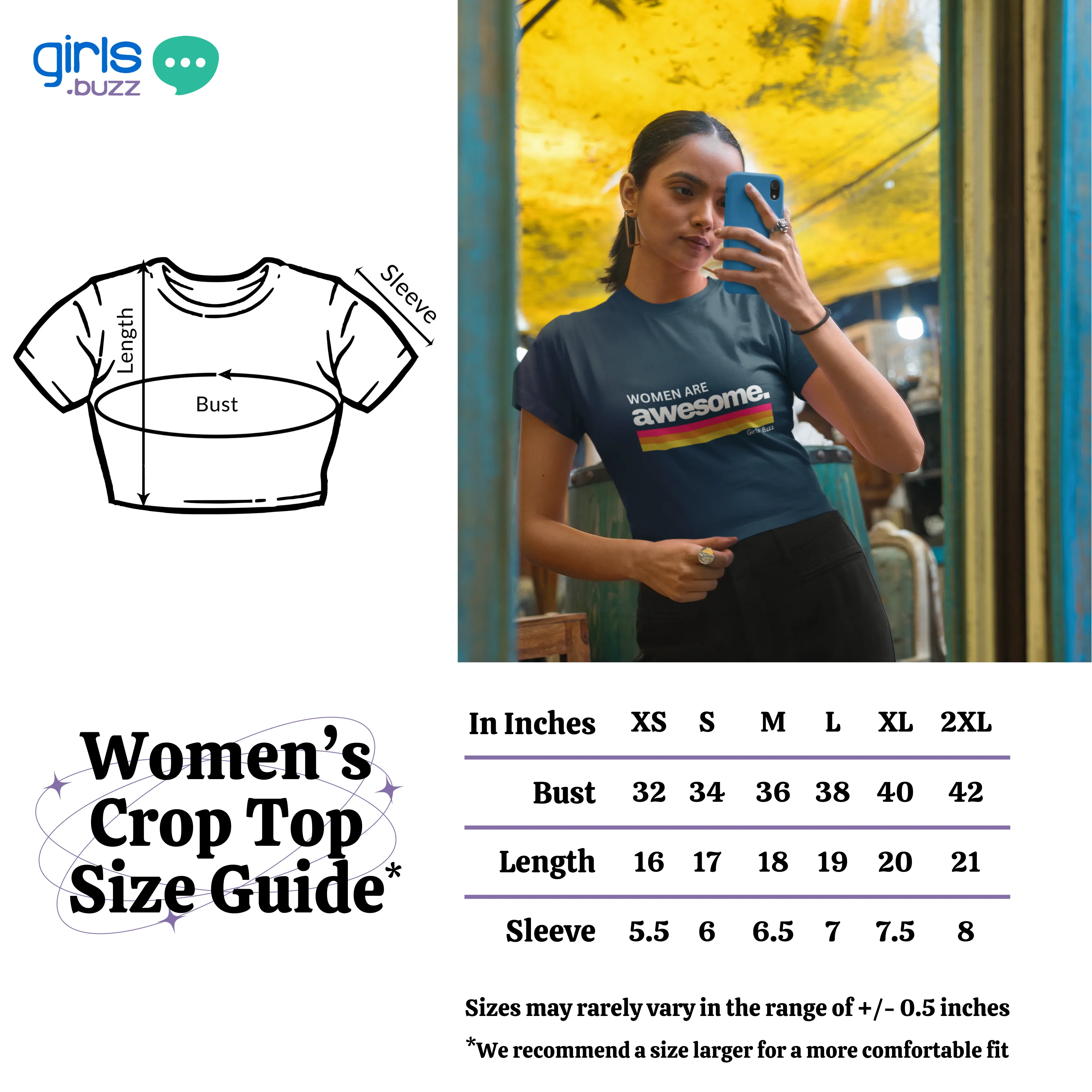 Normalise Periods Crop Top