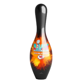 Ontheballbowling NFL KC Chiefs SB LVII Championship Bowling Pin