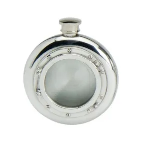 Port Hole flask (pewter)