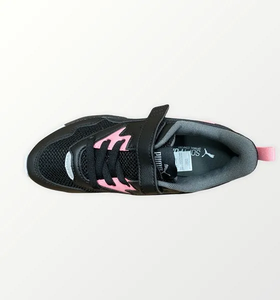 Puma girl's sneakers shoe X-Ray Lite AC PS 374395 17 black pink