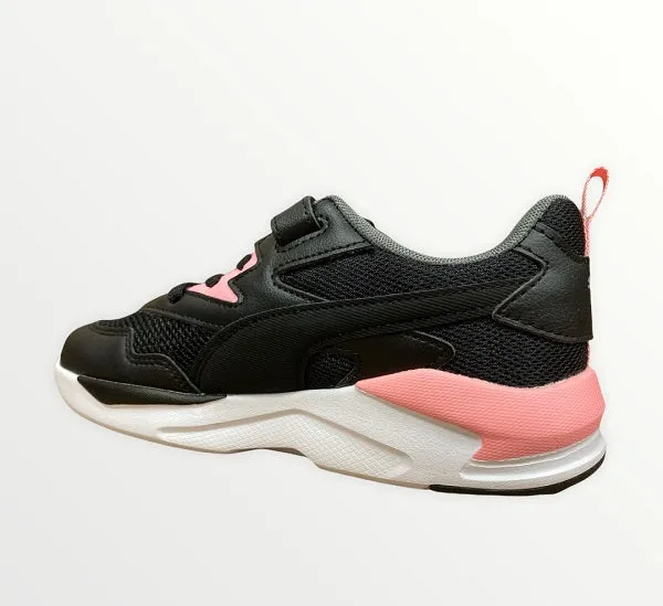 Puma girl's sneakers shoe X-Ray Lite AC PS 374395 17 black pink