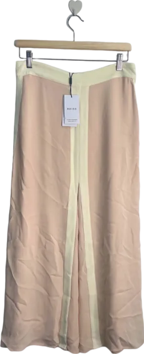 Reiss Nude/Ivory Rosalia-Occasion Colour Block Skirt UK 12