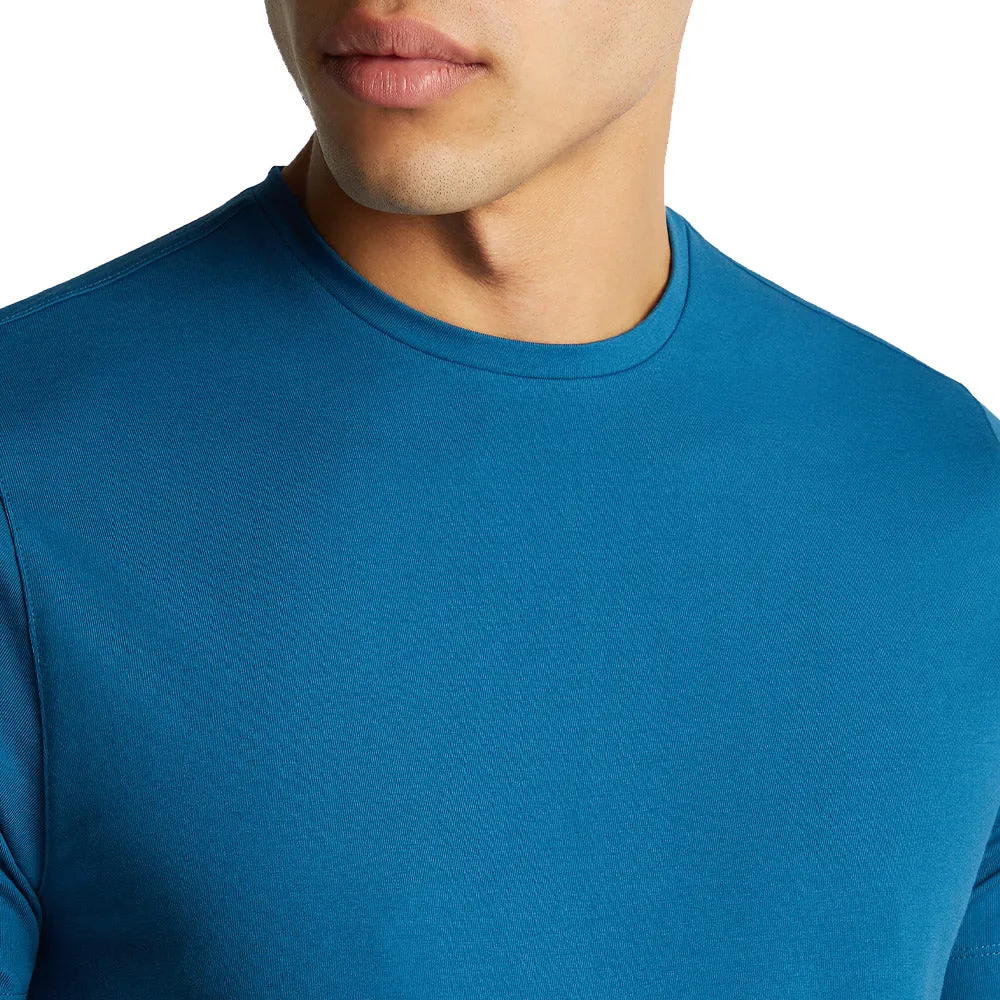 Remus Uomo Stretch Cotton Tee | Dark Turquoise