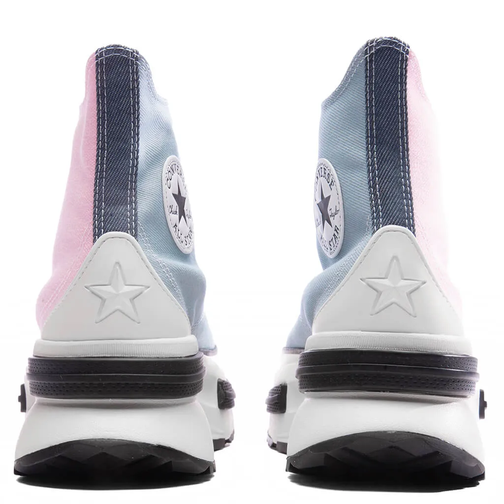 Run Star Legacy CX Denim Fashion - Ocean Retreat/Sunrise Pink