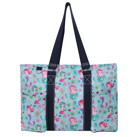 SALE! Mermaid Squad NGIL Zippered Caddy Large Organizer Tote Bag