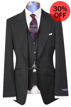 The Bogarde Purple Label Black Suit