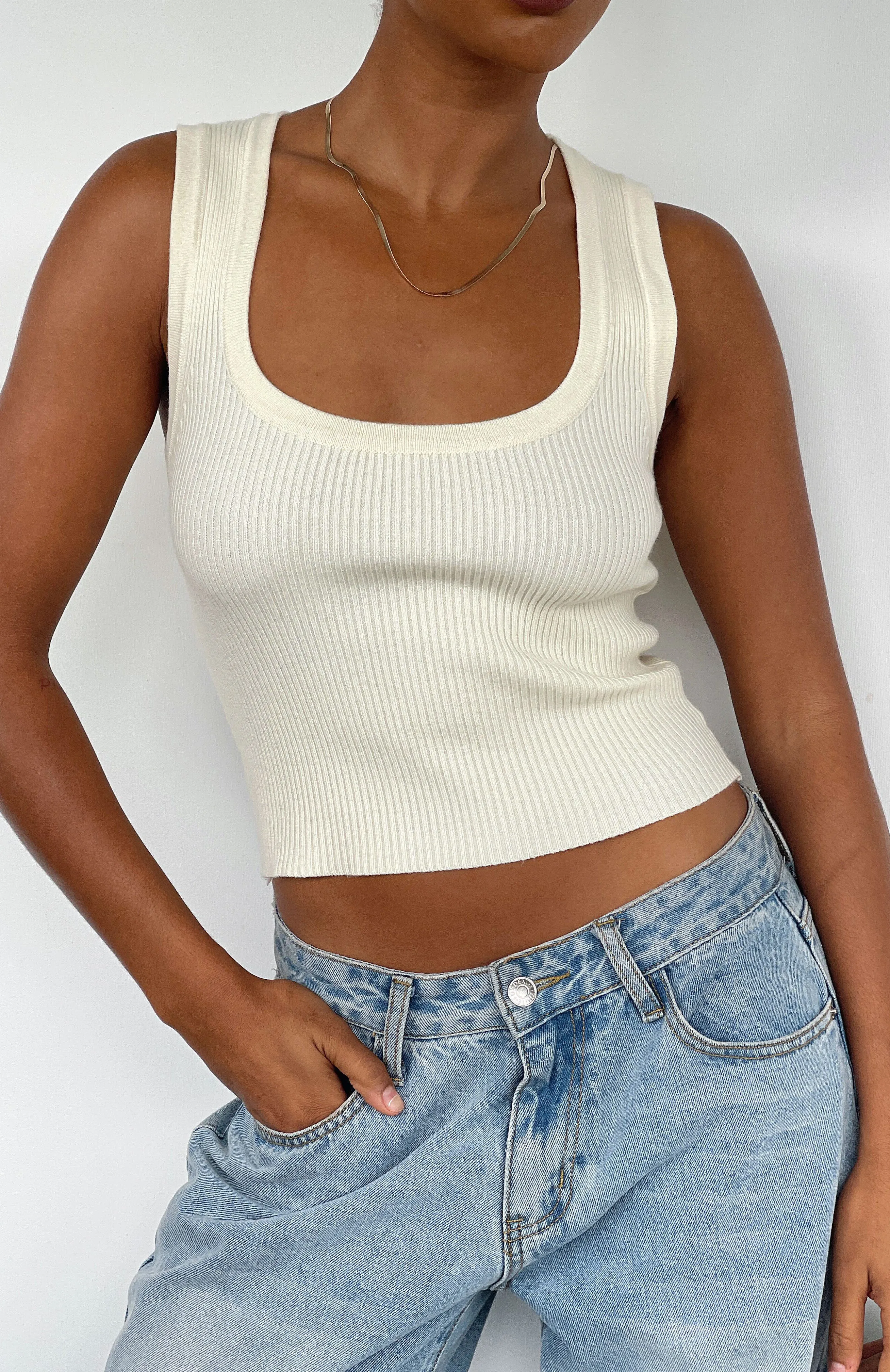 The Love You Need Knit Top Butter