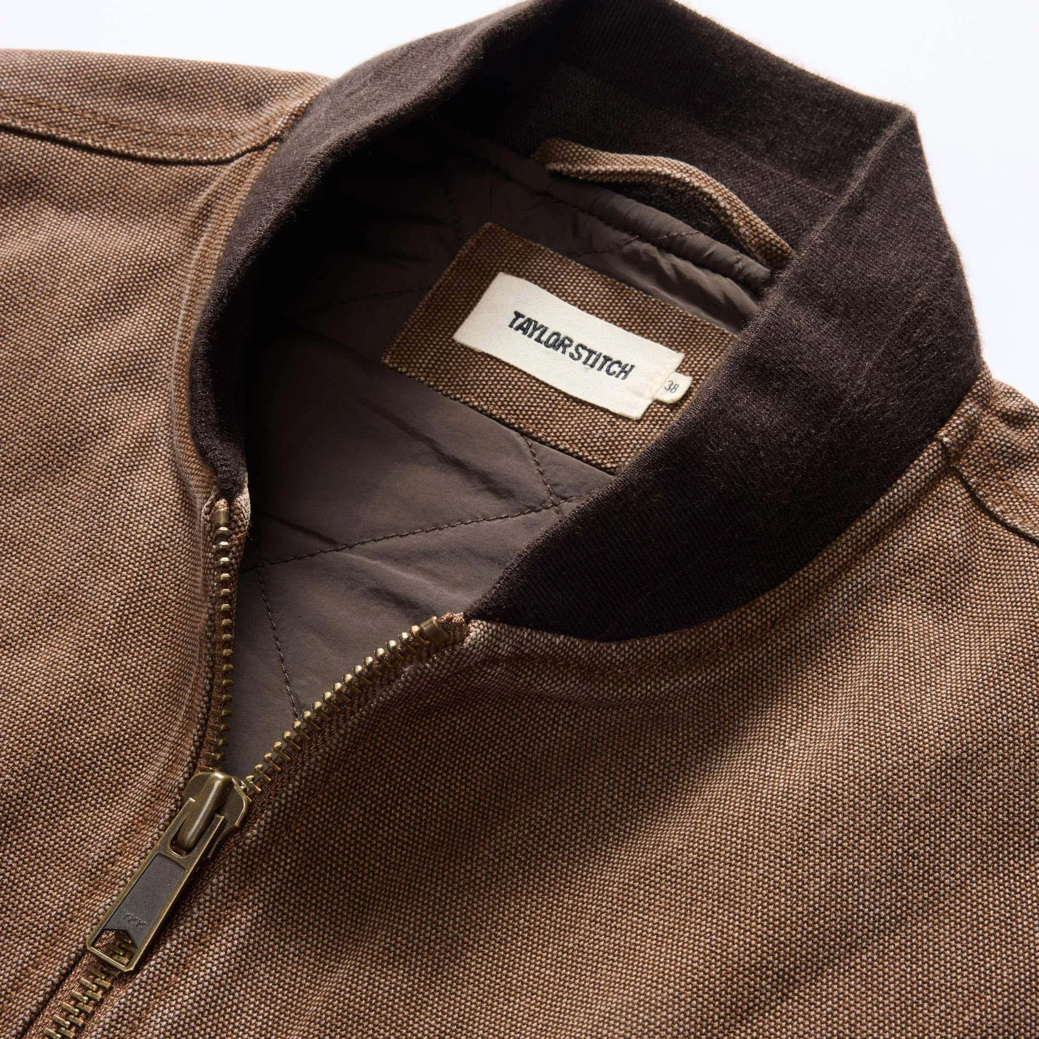 The Workhorse Vest in Aged Penny Chipped Canvas