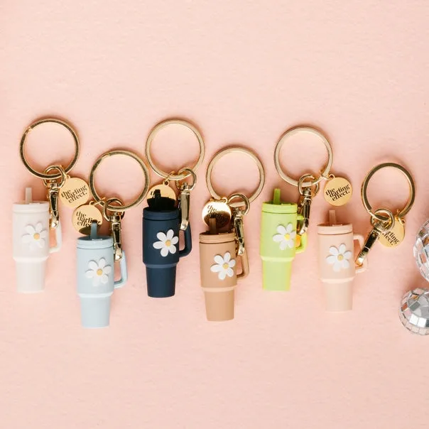 Tiny Tumbler Keychains ~ Various Styles