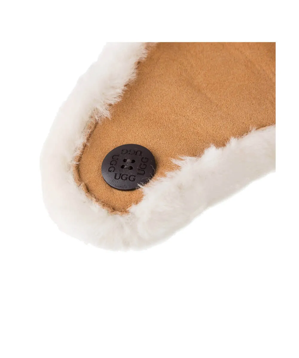 UGG Button Aviator Hat