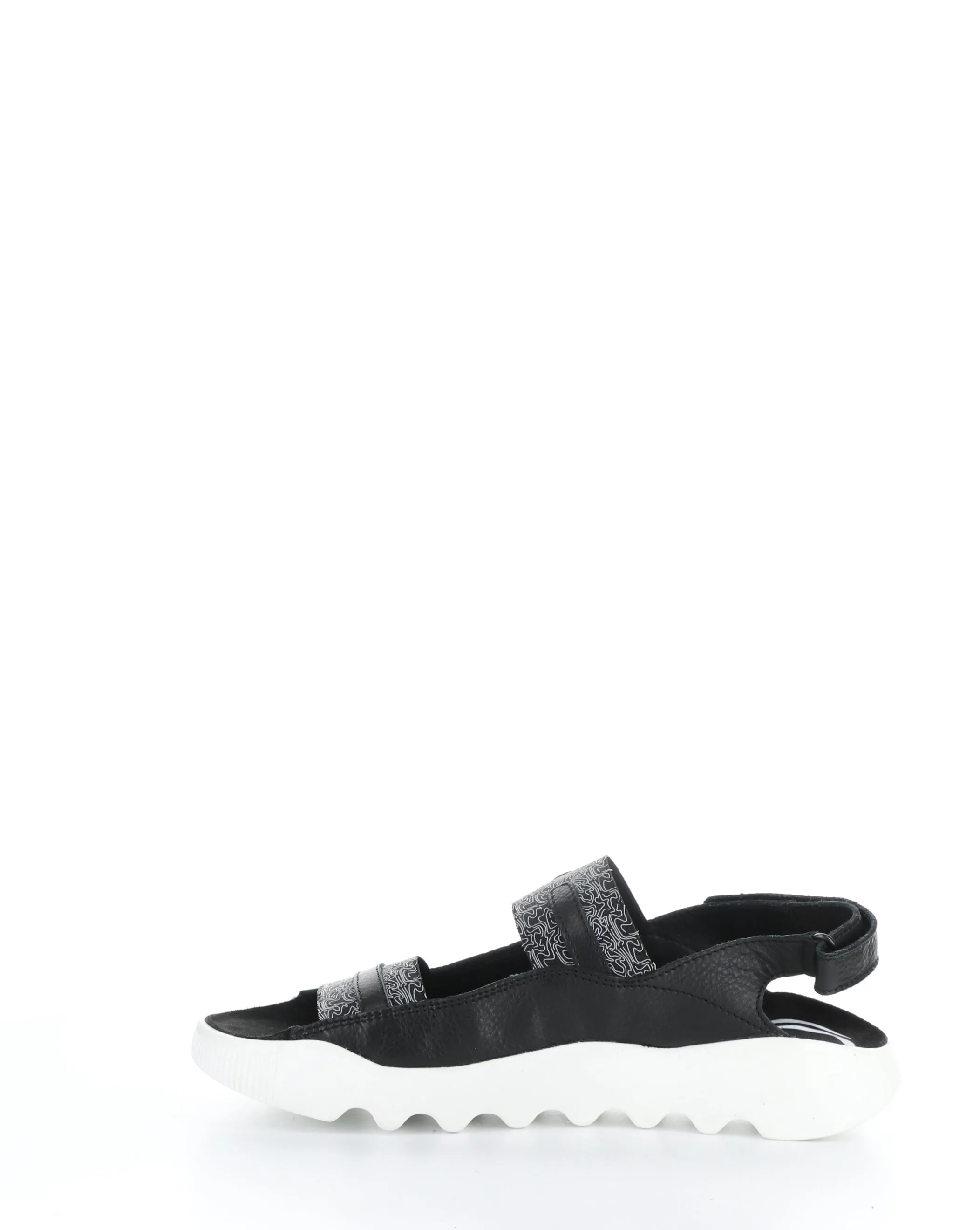 WHEB749SOF 000 BLACK Velcro Sandals