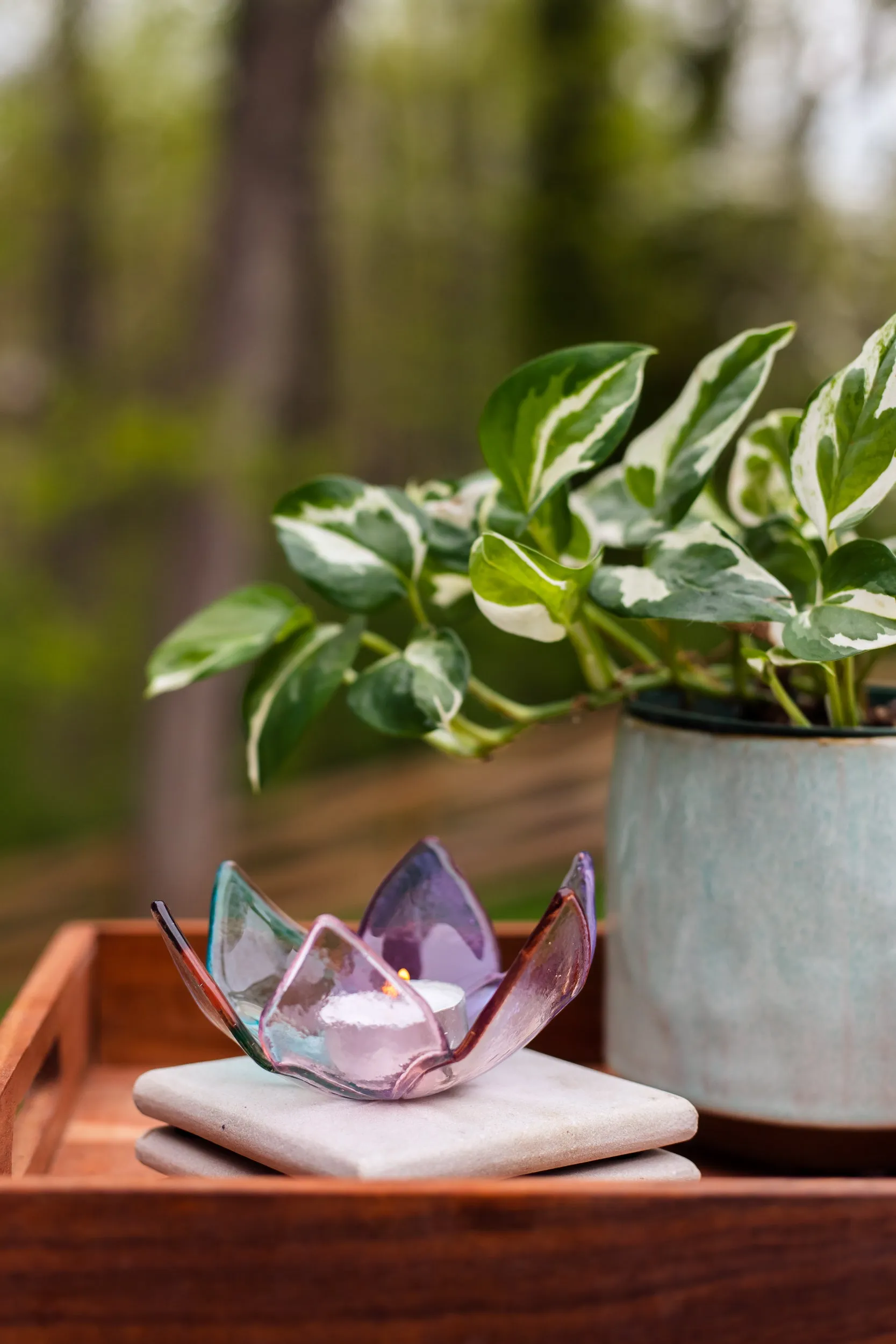 Wisteria Candle Holder