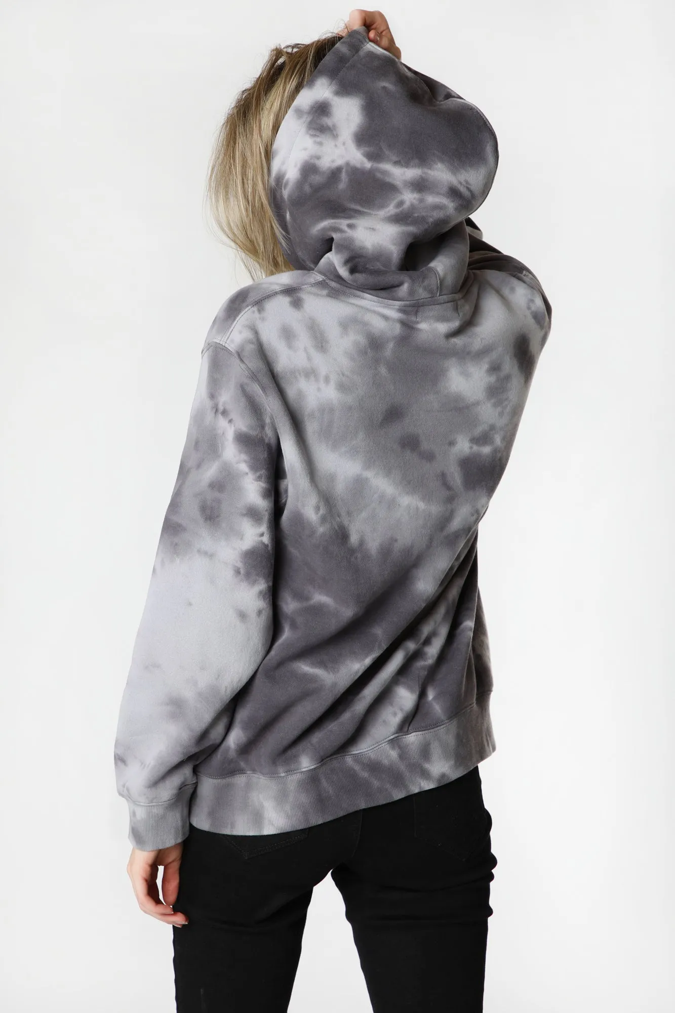 Womens Sovrn Voices Tie-Dye Hoodie