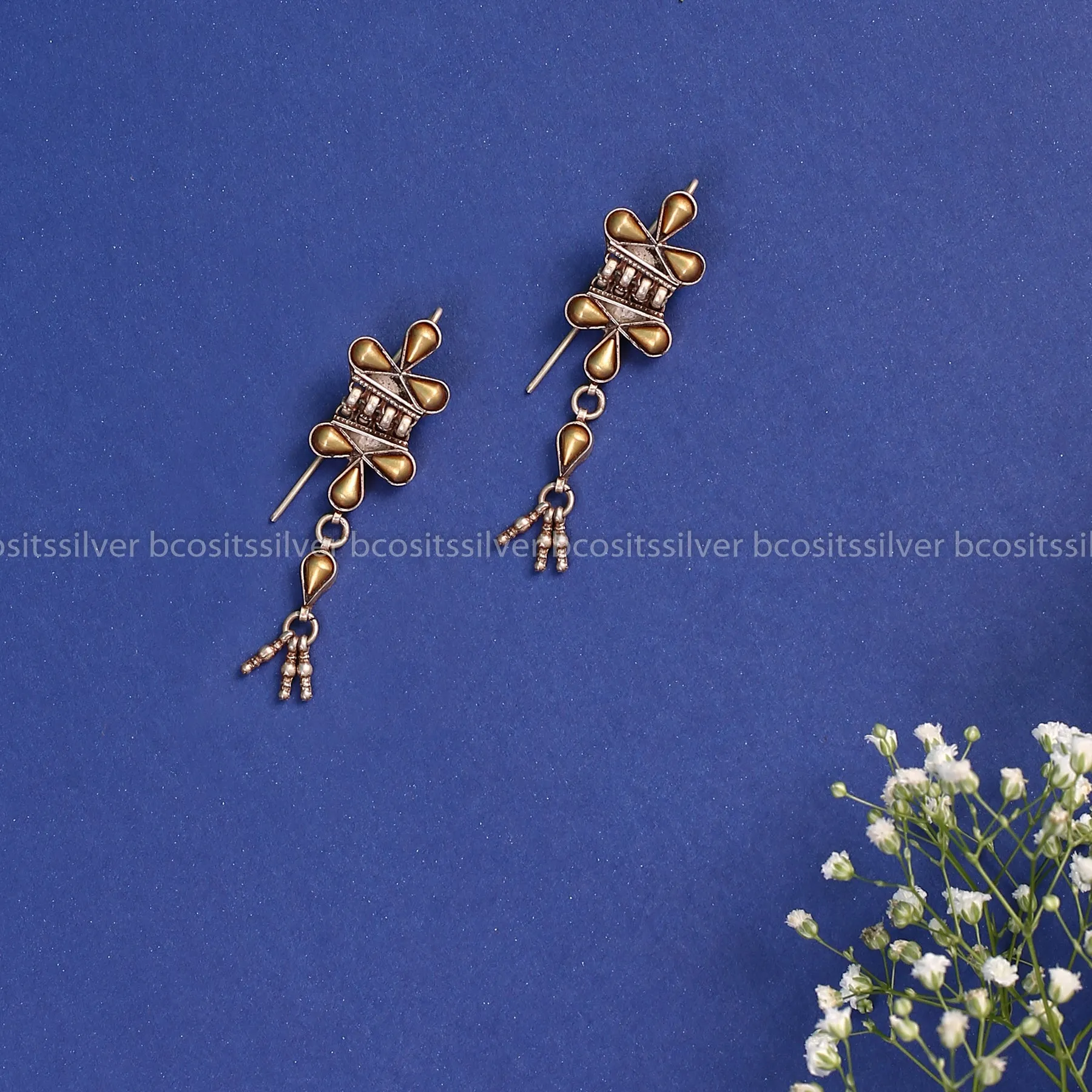 Zinariy (AU) Earrings Flower - 0902